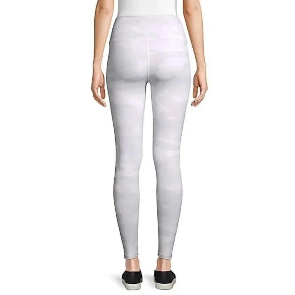 NWOT Alo Yoga white camouflage high waist leggings